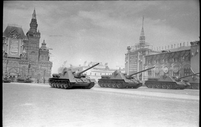 Военный парад весна 1951 года. Часть 2.