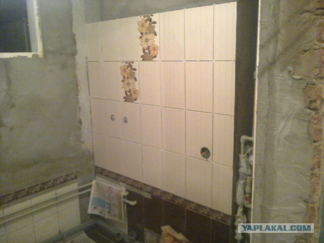 Мой ремонт в ванной.