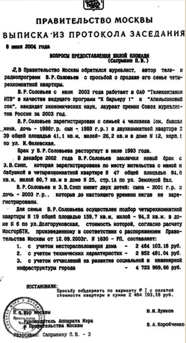 Часы за миллион дочки Соловьева