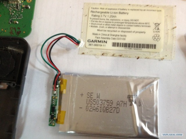 Меняем аккумулятор в навигаторе Garmin