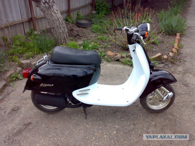 Восстановление скутера Honda Giorno
