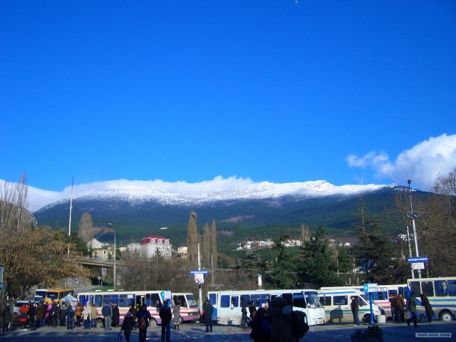 Зимний Крым.