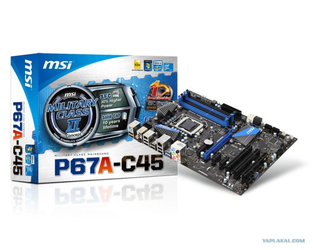 Продается новая м/п MSI P67A-C45