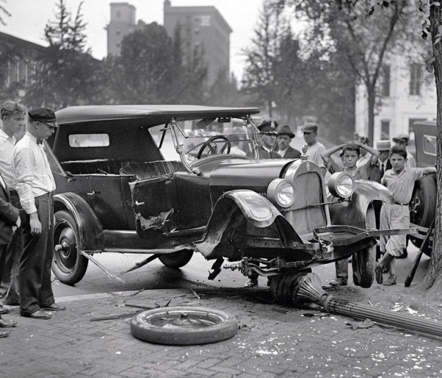 Трагичные и нелепые автомобильные аварии Бостона в 1930-х годах