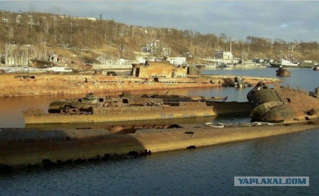 Советский и российский подводный флот на фото