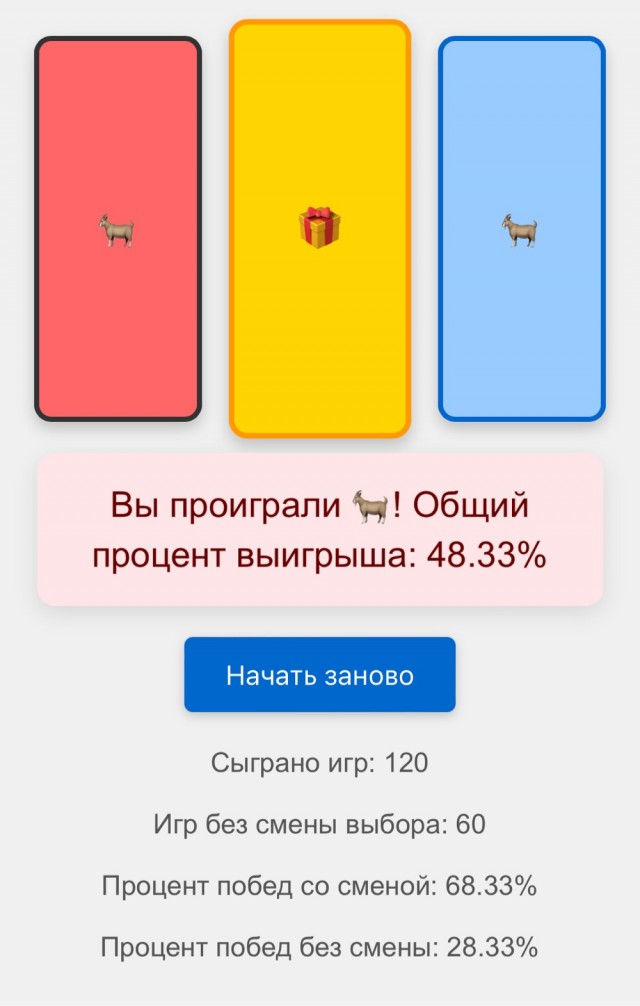 О парадоксе Монти Холла