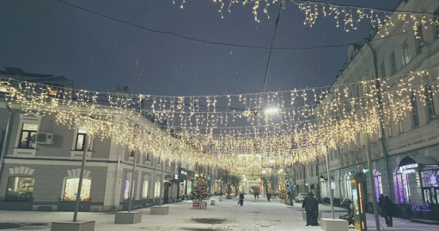 Псков Новогодний