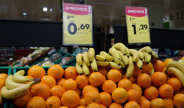 Цены в португальском супермаркете