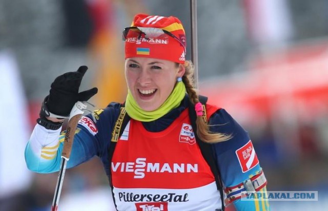 Габриела Соукалова фото с 7-го этапа Кубка мира по биатлону в Canmore, Canada