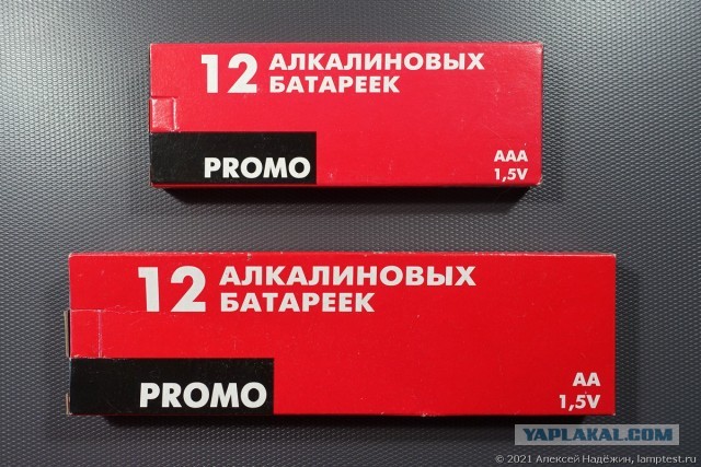 Тест щелочных батареек по 8 рублей