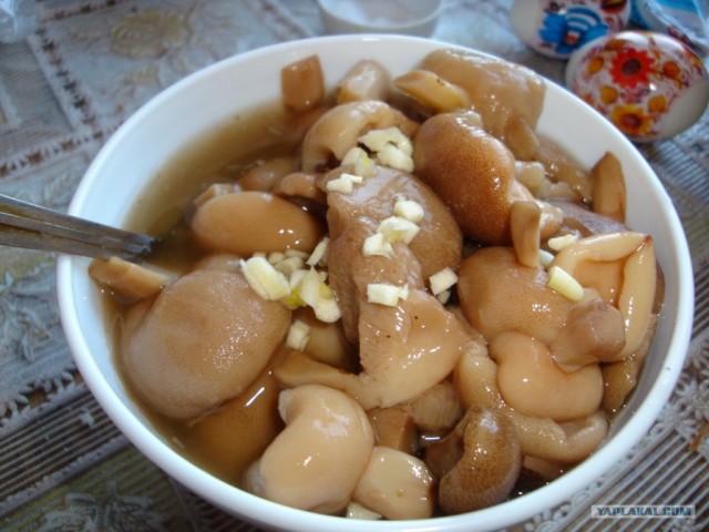 Колбаса домашняя, пальцем пханая