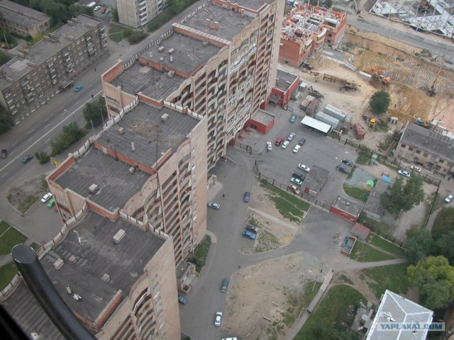 Челябинск с вертолета