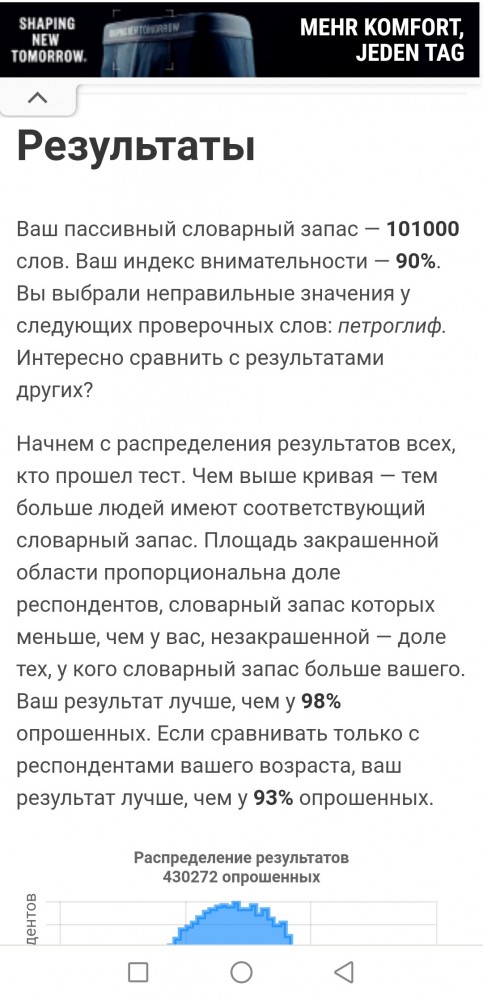 Тест: сколько слов русского языка вы знаете?