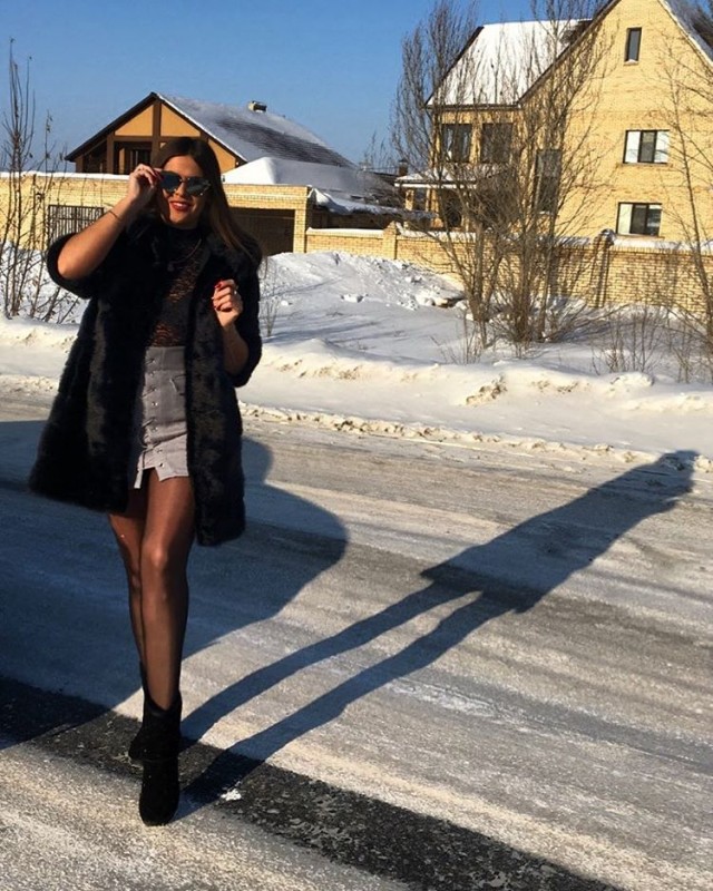 Девушки в мини