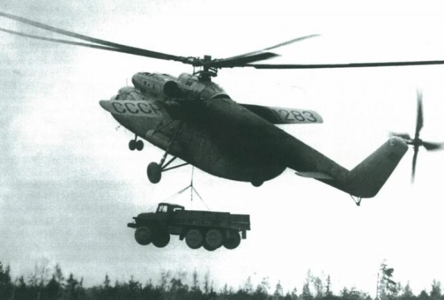 Почему не прижился самый большой пассажирский вертолет Ми-6П