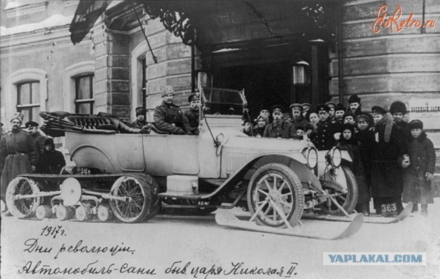 Гусеничный Rolls-Royce Silver Ghost Владимира Ильича Ленина. Автомобиль был закуплен в Англии в 1922 год