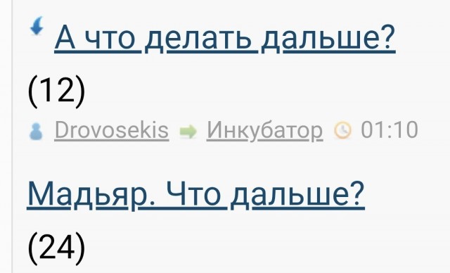 А что делать дальше?
