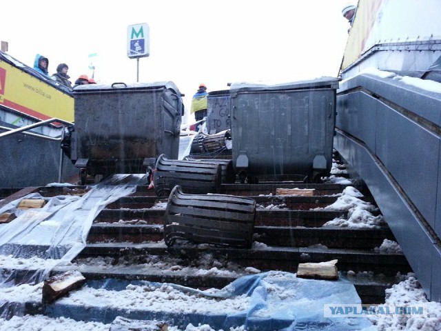 Беркут пошел на штурм