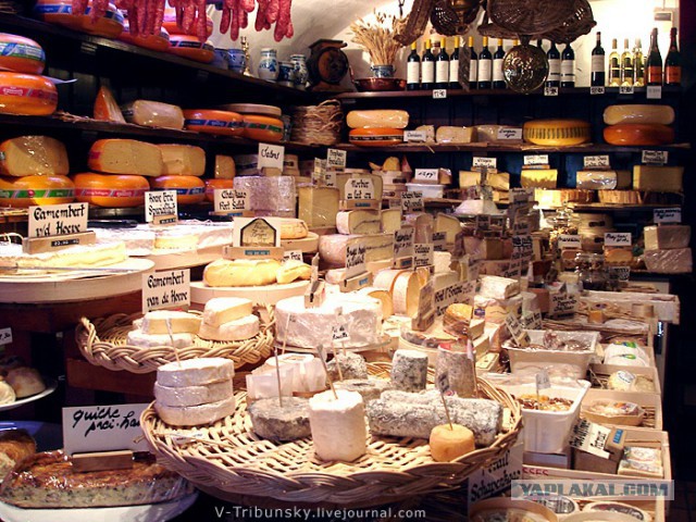 Топ-10 самых вкуснейших сыров в мире