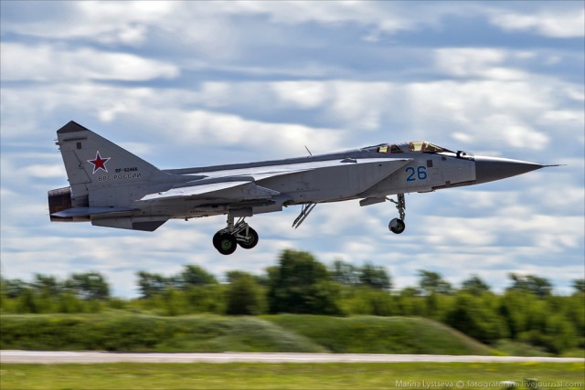 МиГи-31 на авиабазе Сокол в Перми