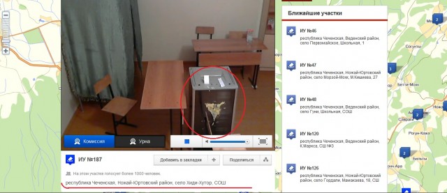 Веб-камеры на избирательных участках