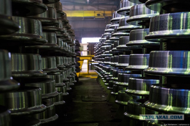Как делают колёса