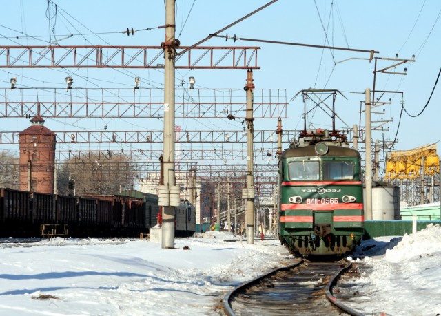 Зимняя железная дорога