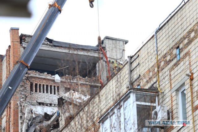 Взрыв газа в многоэтажном доме в Ростовской области, г.Шахты