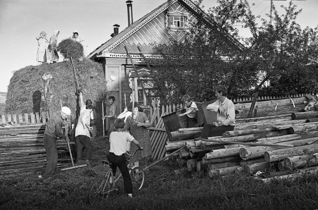 Деревенские картинки прошлого века