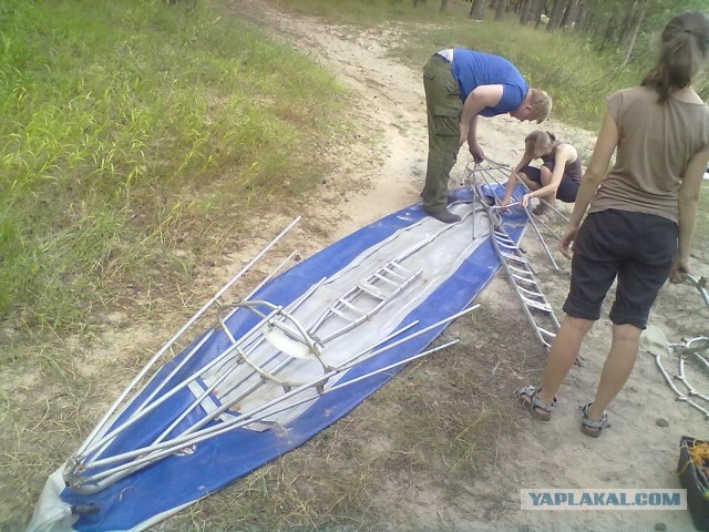 Сплав на байдарках "Большой Лух"