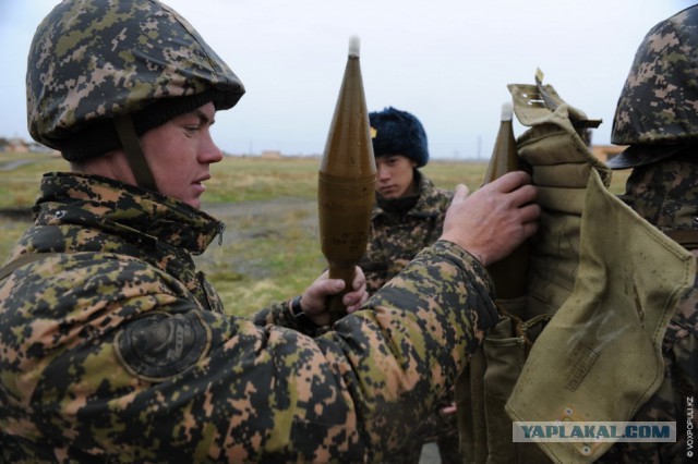 Испытания военных: Сухопутные войска РК