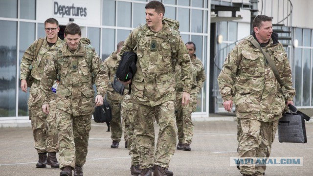 В Эстонию прибыли 120 британских солдат и офицеров