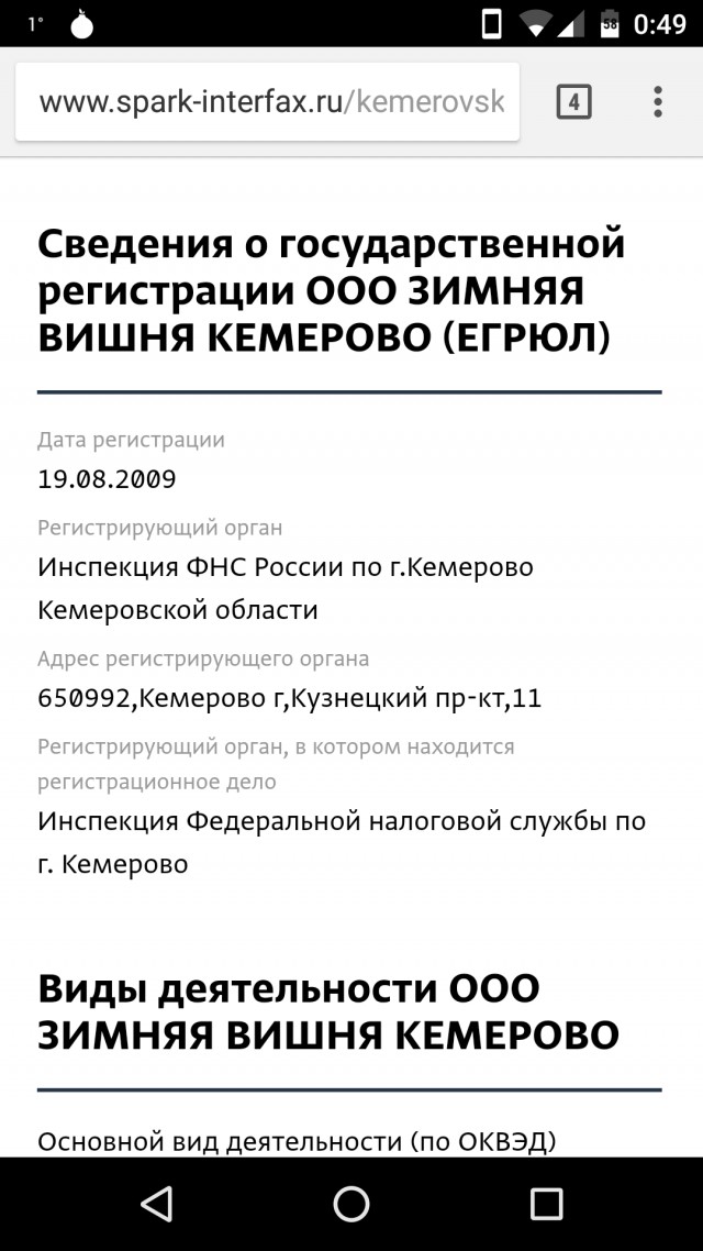 Пожар в ТЦ "Зимняя Вишня", Кемерово