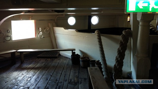 Посещение HMS Victory в г. Портсмут, Великобритания