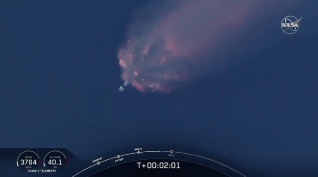 Прямая трансляция повторного запуска SpaceX Crew Demo-2