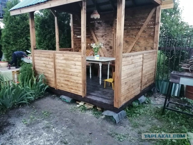 История построй беседки