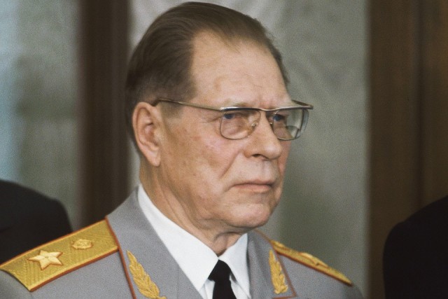Министр обороны СССР Дмитрий Федорович Устинов