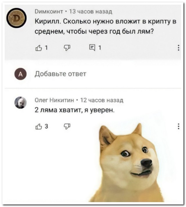 Забавные комментарии из социальных сетей 24.05.21