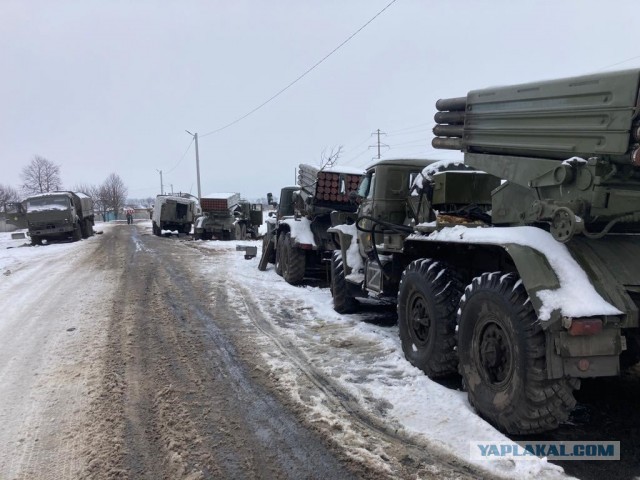 Якобы под Херсоном уничтожена колонна российской техники