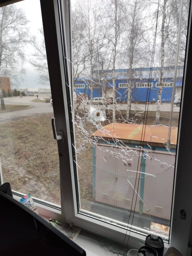 В поселке Северный в пригороде Белгорода обстреляли типографию «Константа»