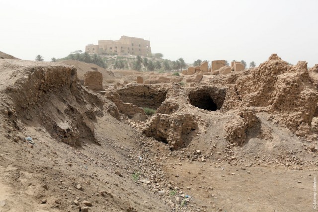 Дворец Саддама Хуссейна в Вавилоне