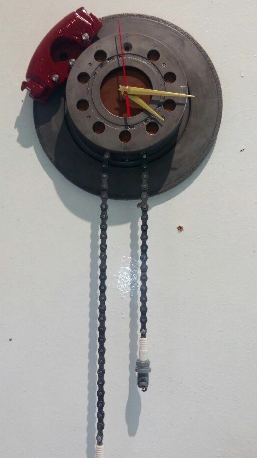 Часы на железе