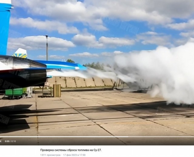 Видео "столкновения" российского Су-27 и американского беспилотника MQ-9 Reaper