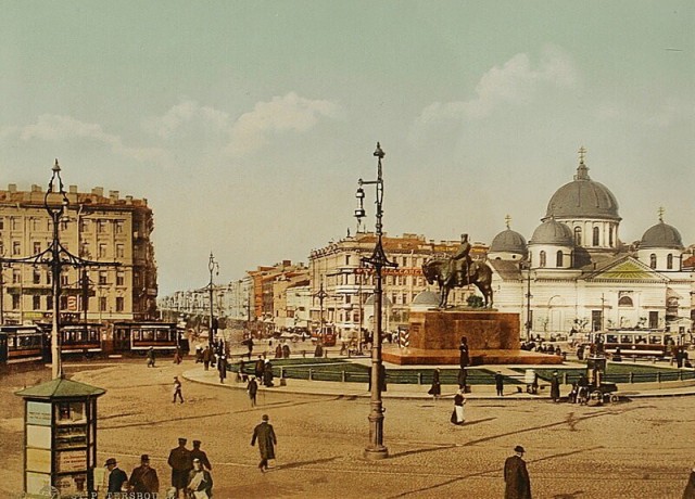 Прогулка по Санкт-Петербургу 1909 года