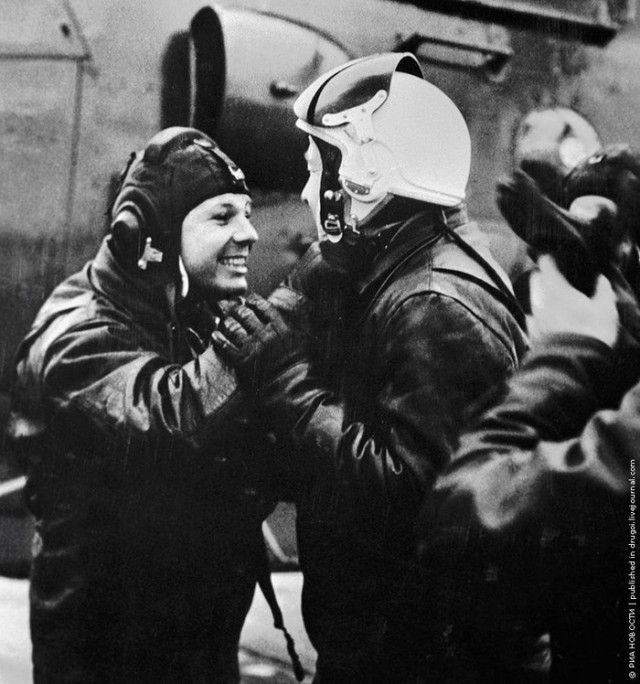 Редкие фото советских космонавтов