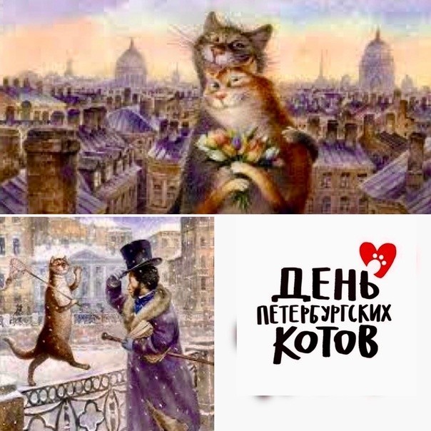 8 июня день Петербургских котов и кошек.