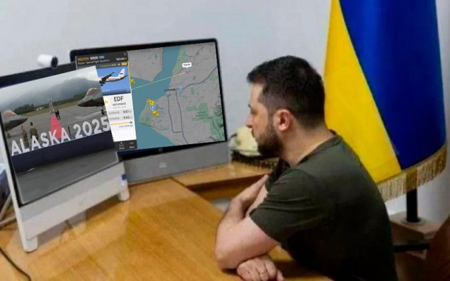Путин вылетел на Аляску, пишет Bloomberg