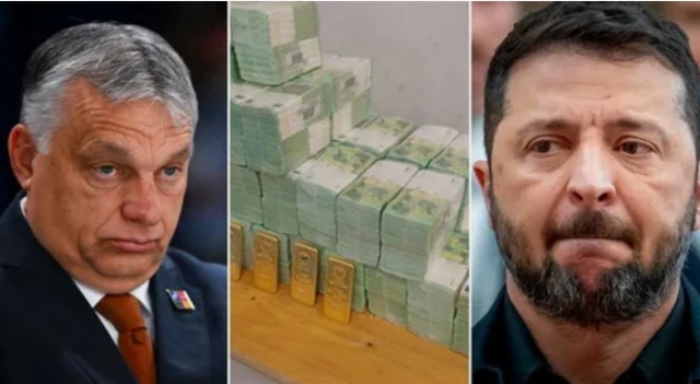 Власти Венгрии показали фото изъятых у украинцев золота и валюты