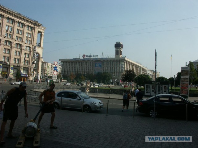 Как выглядит сейчас центр Киева