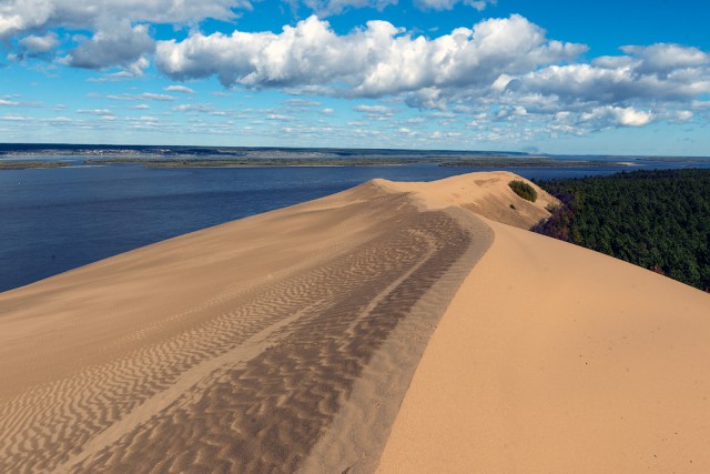 Самая крупная дюна в Европе — растет!
